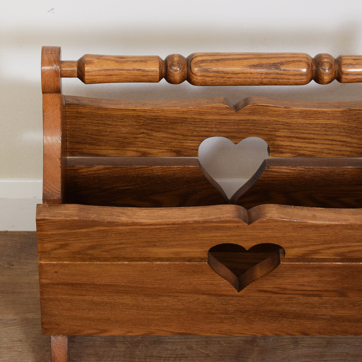 Dutch Oak Magazine Rack