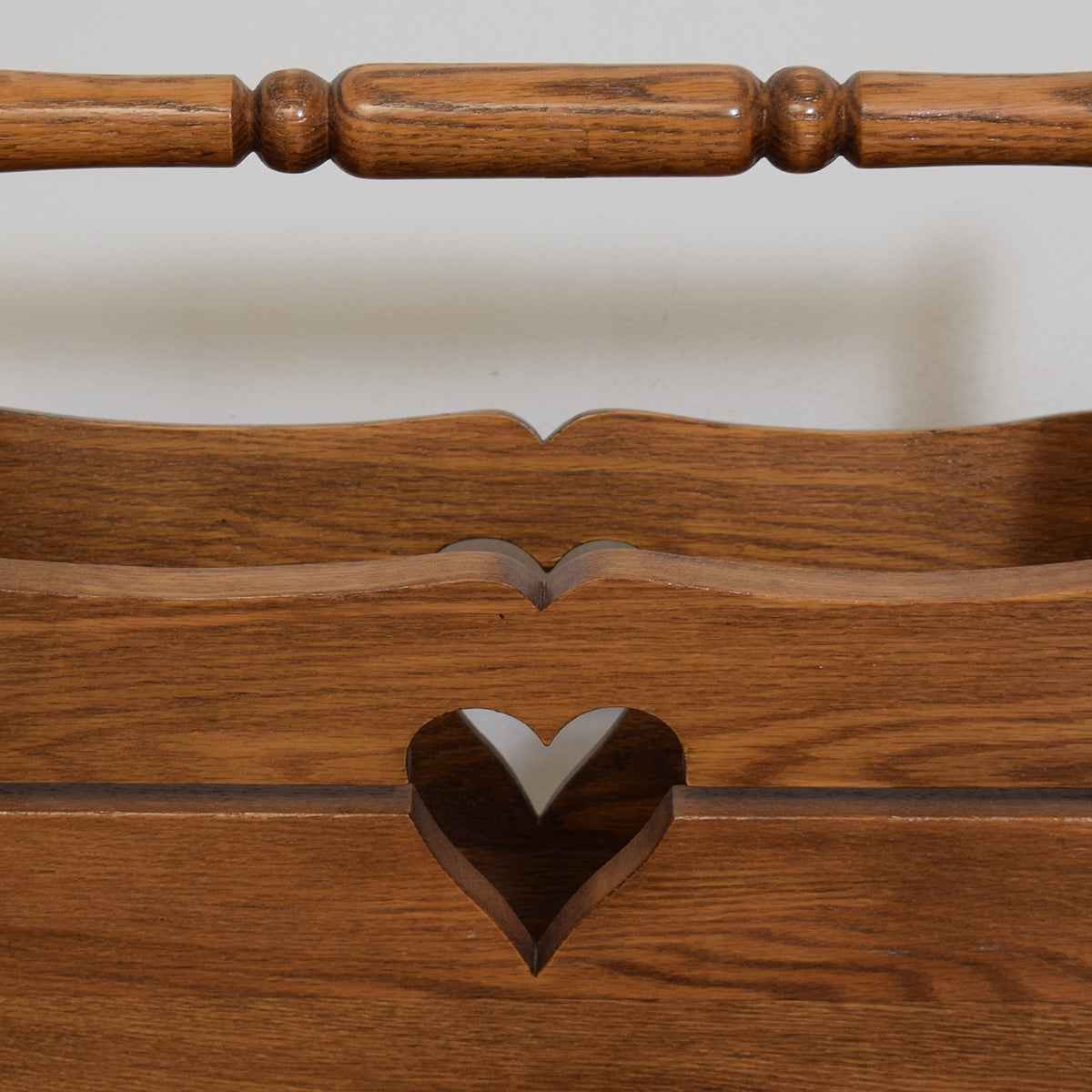 Dutch Oak Magazine Rack