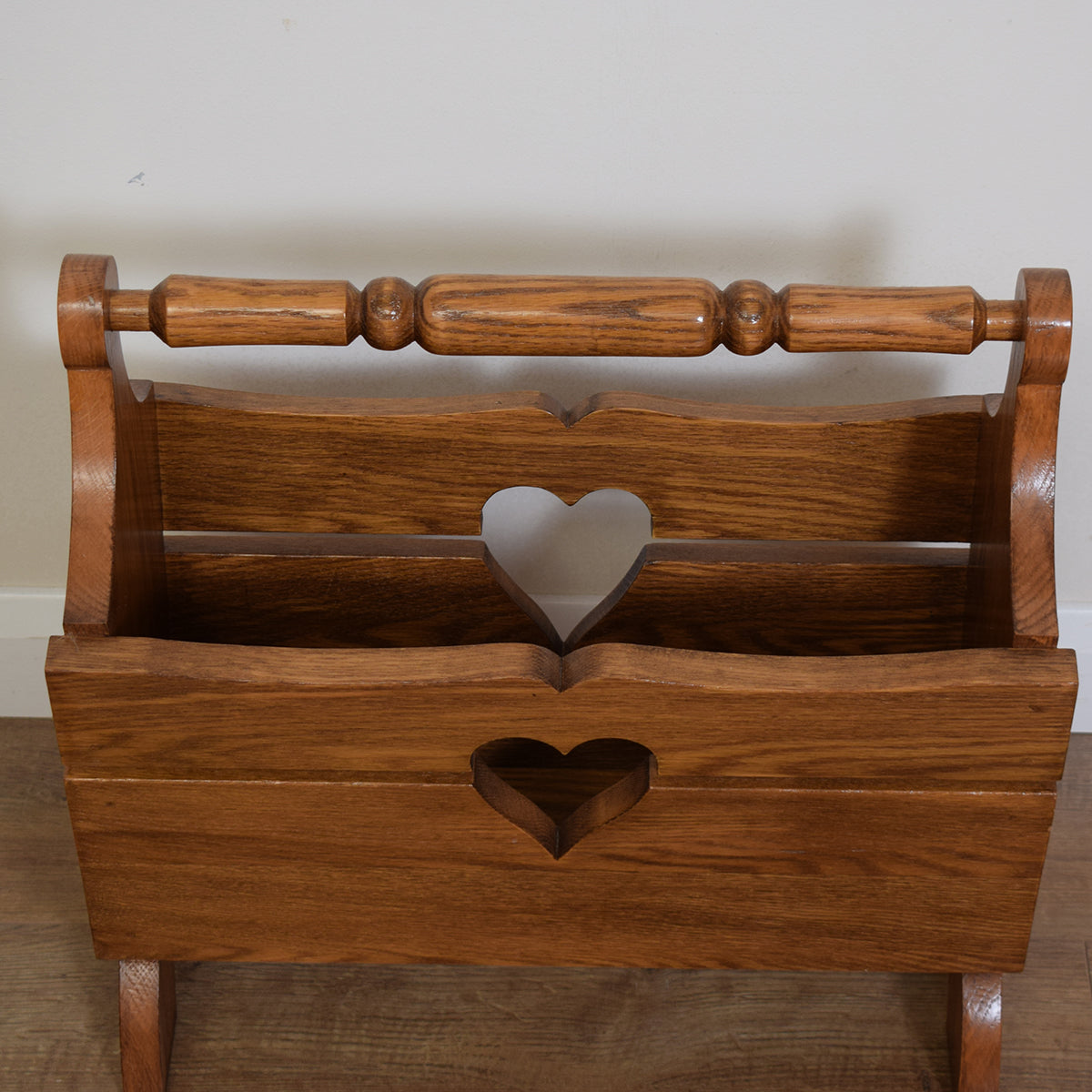 Dutch Oak Magazine Rack