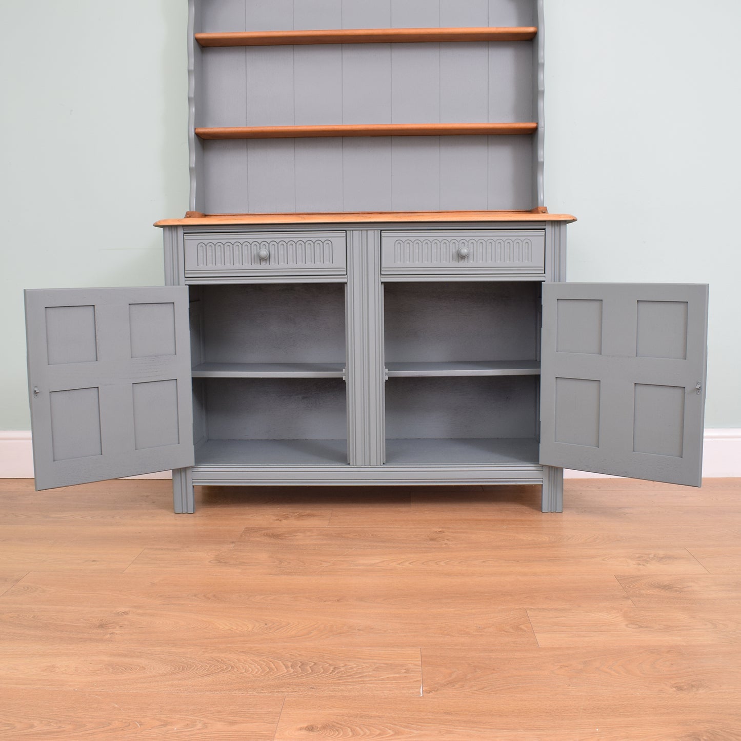 Painted Oak Welsh Dresser