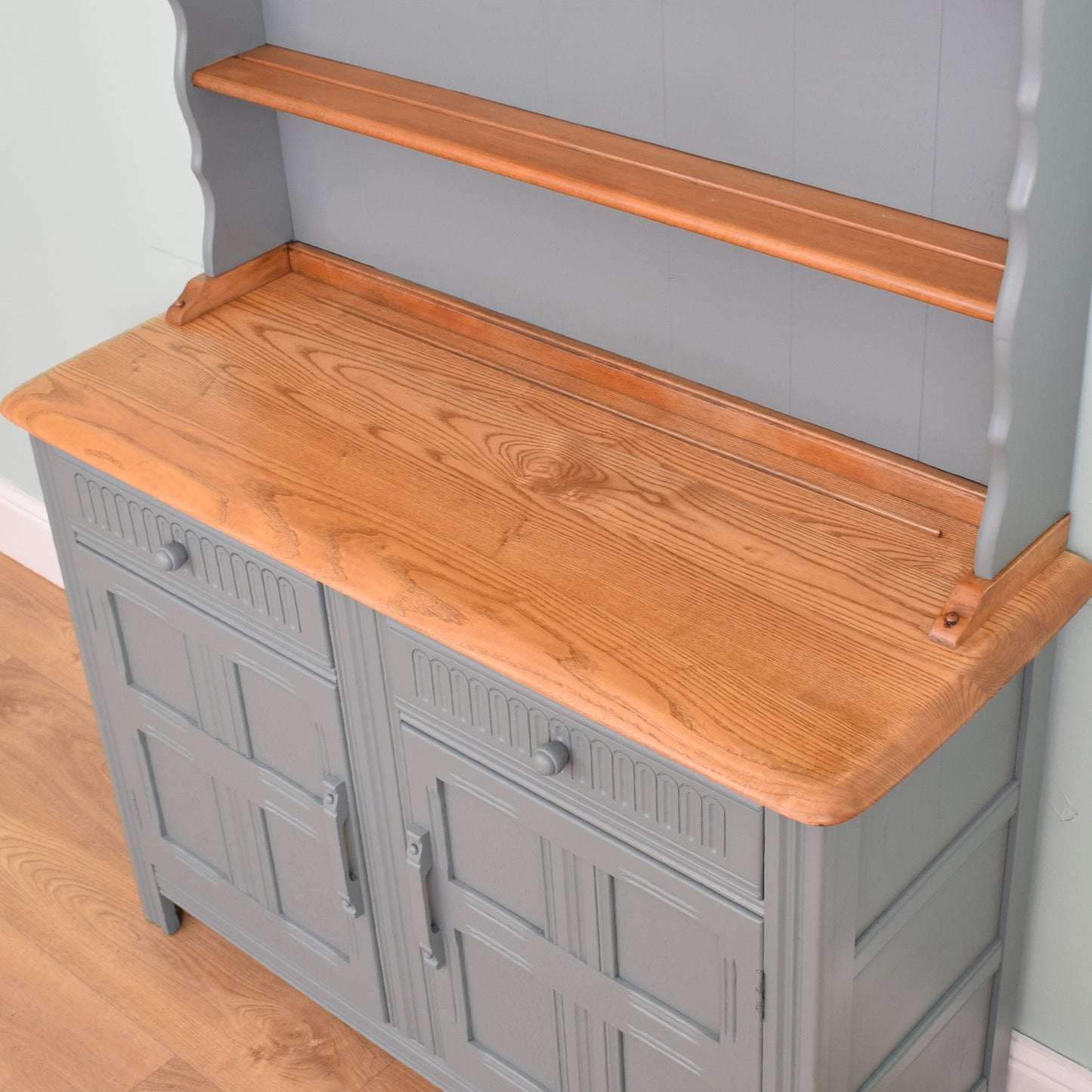 Painted Oak Welsh Dresser