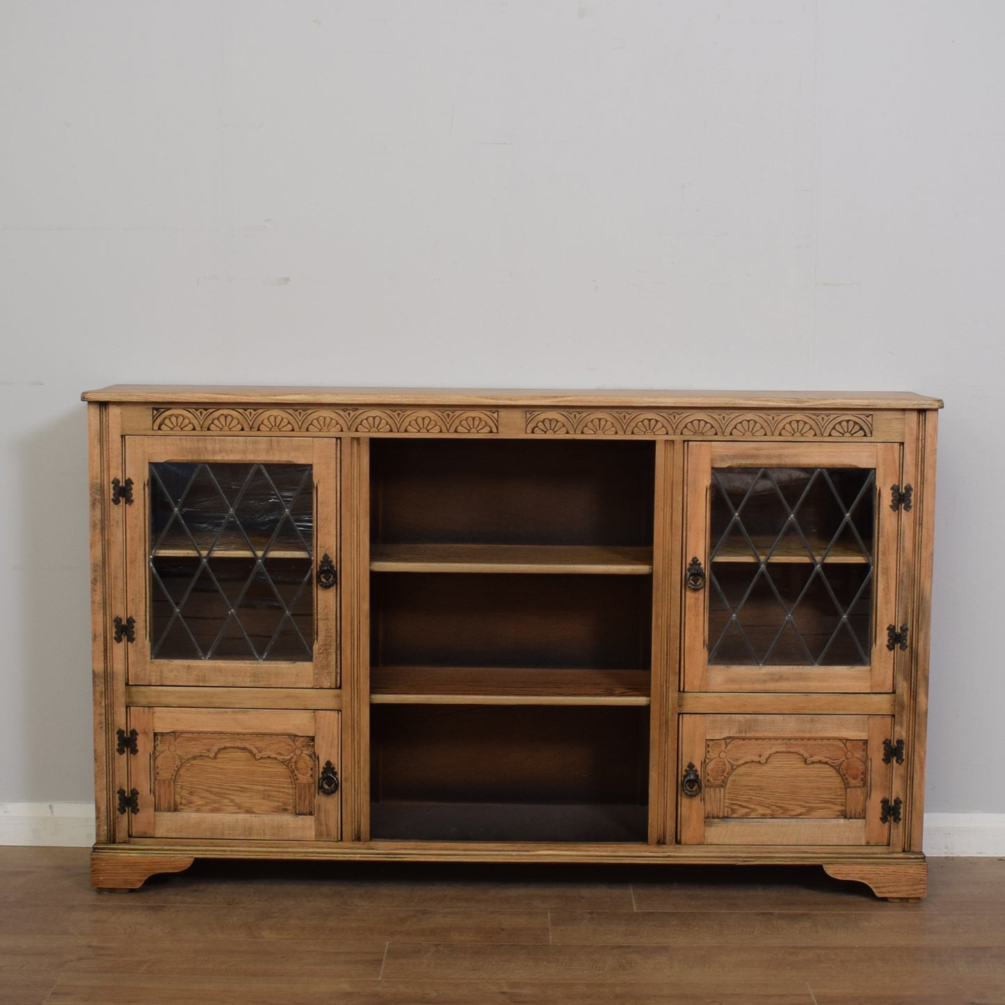 Restored Glazed Bookcase