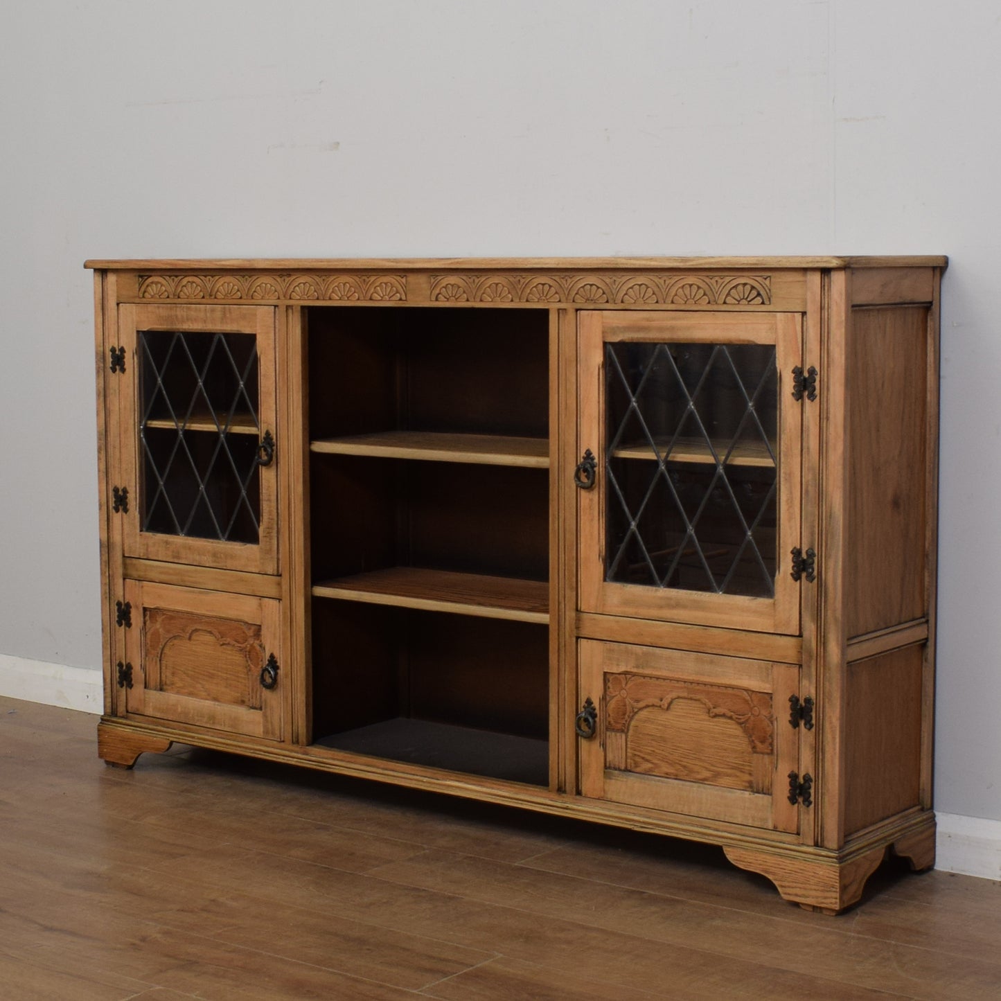 Restored Glazed Bookcase
