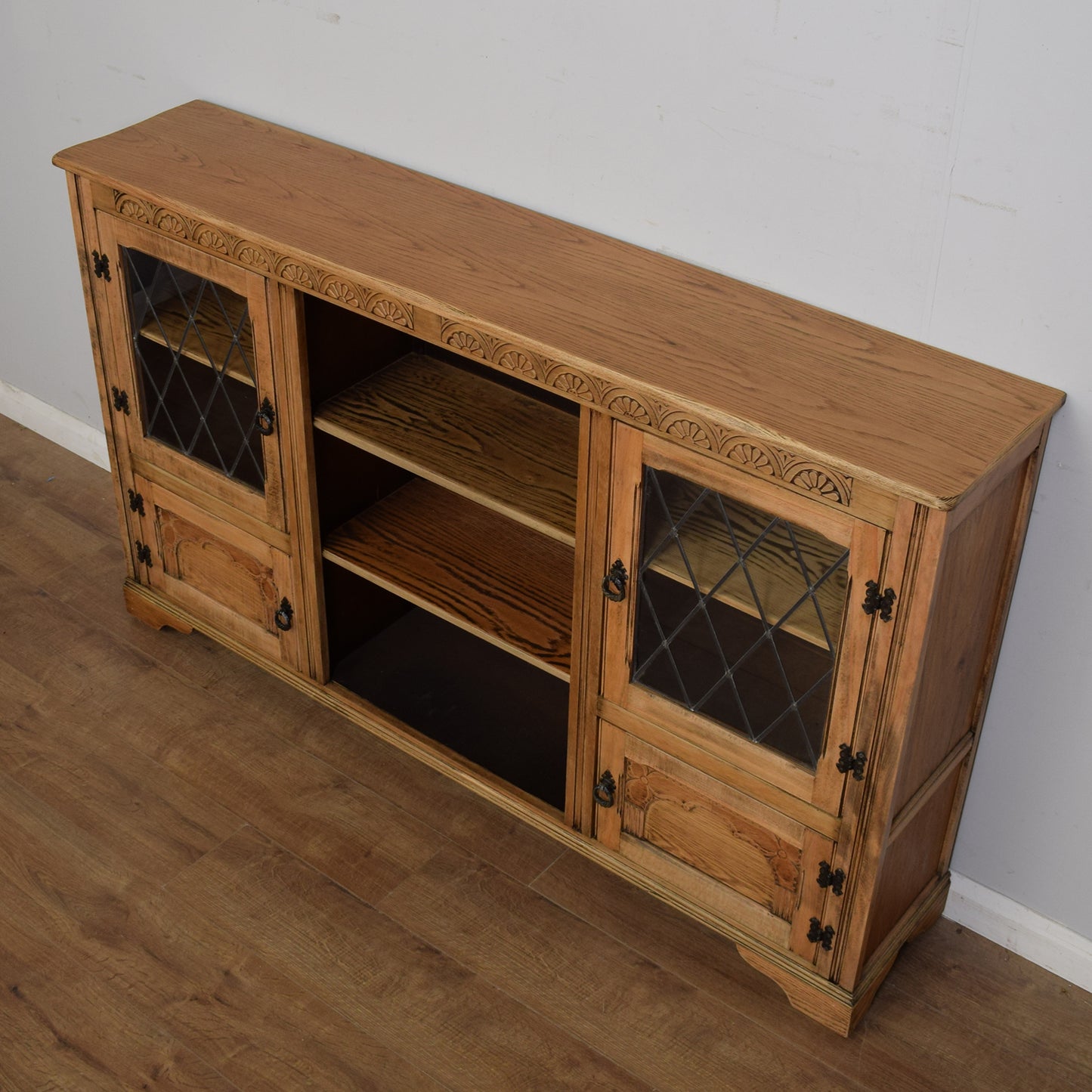 Restored Glazed Bookcase