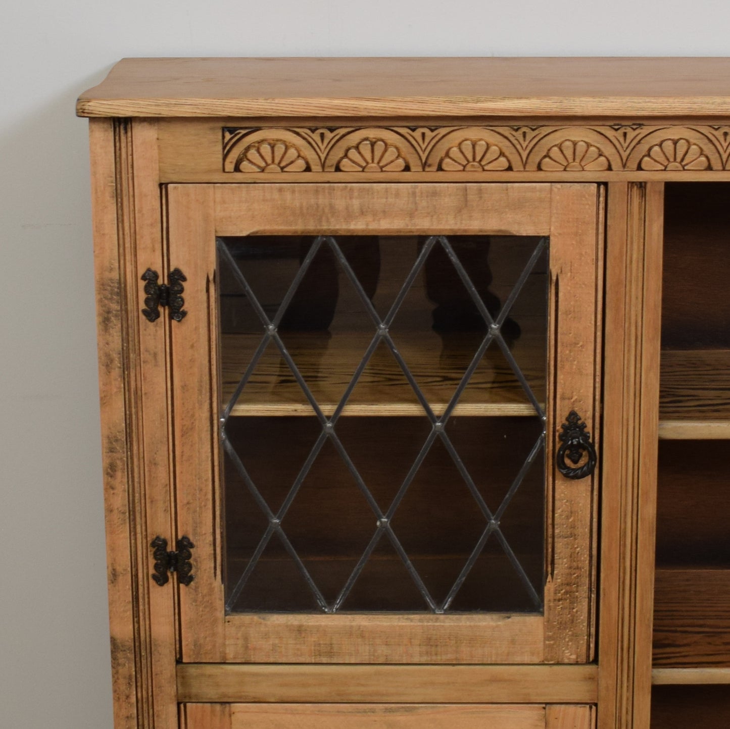 Restored Glazed Bookcase