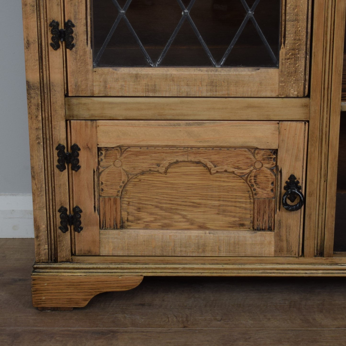 Restored Glazed Bookcase