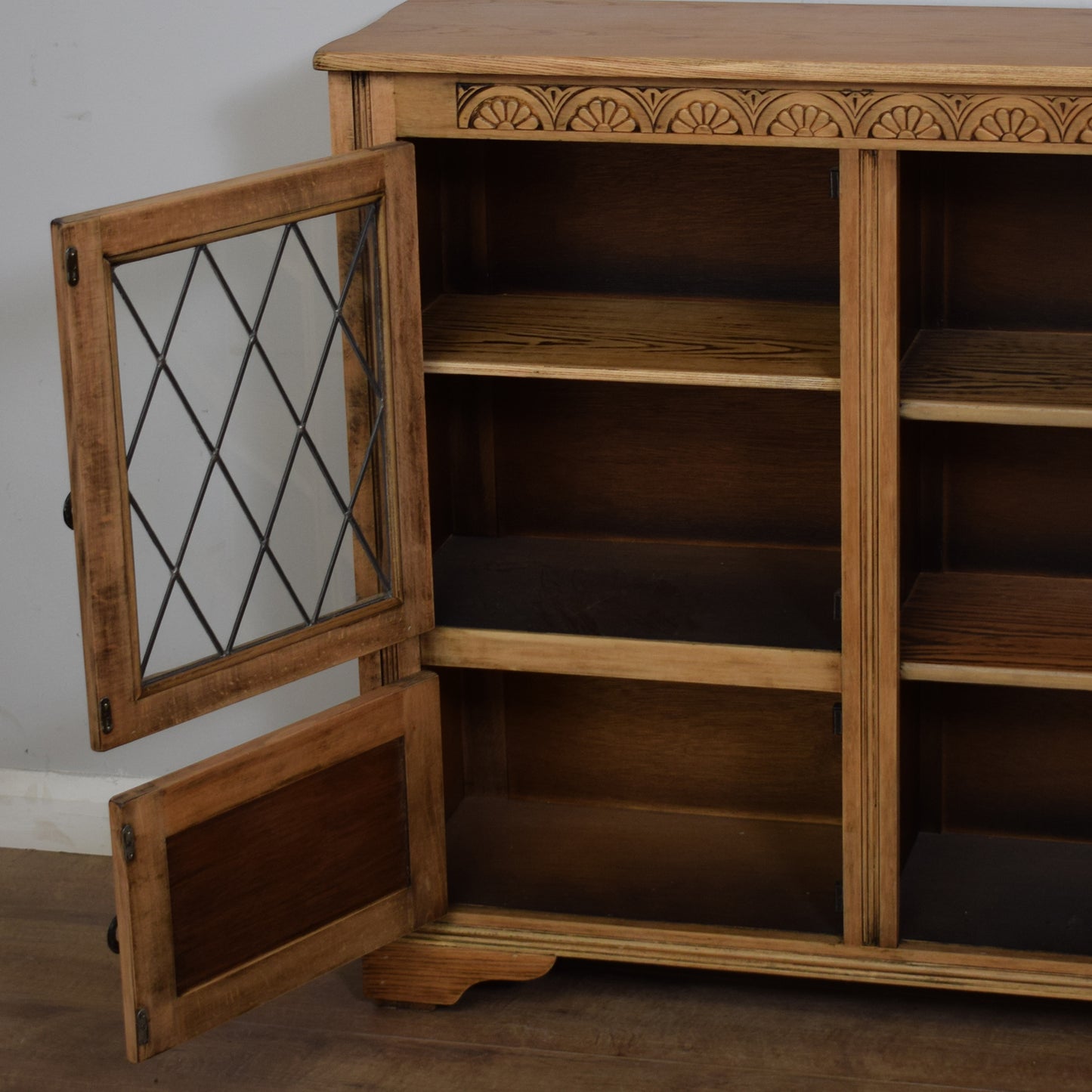 Restored Glazed Bookcase