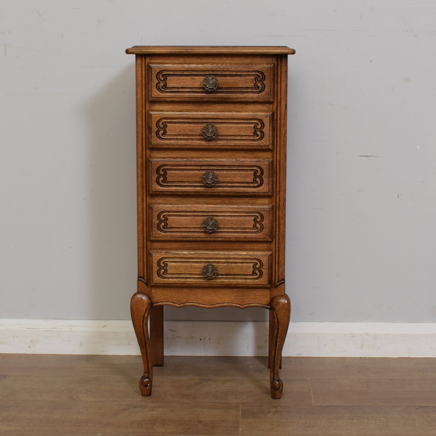 Narrow French Chest Of Drawers