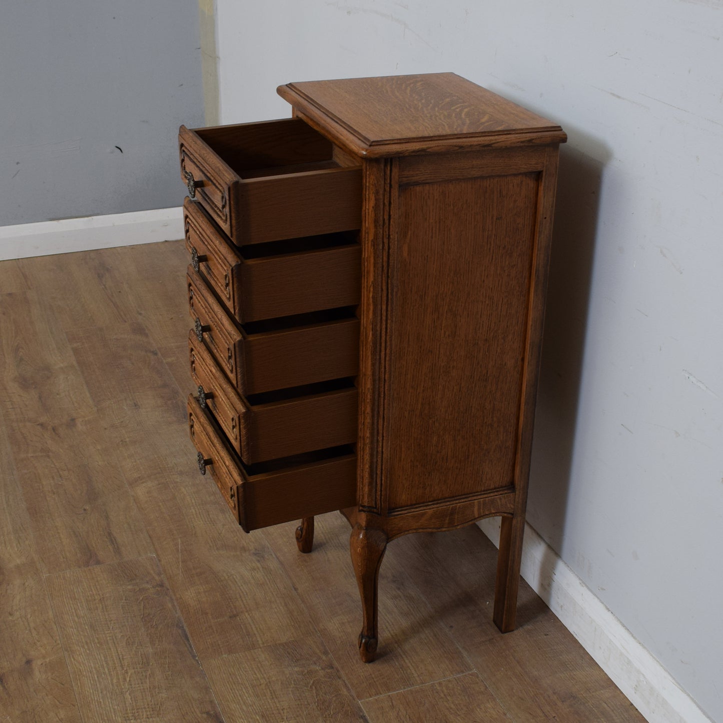 Narrow French Chest Of Drawers
