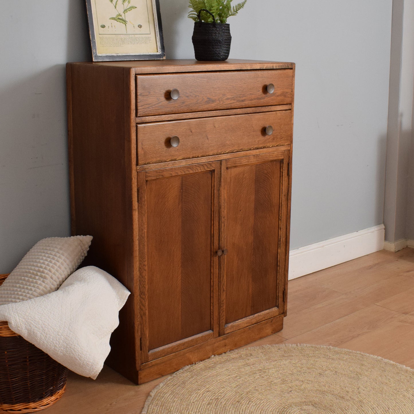 Restored Oak Tallboy