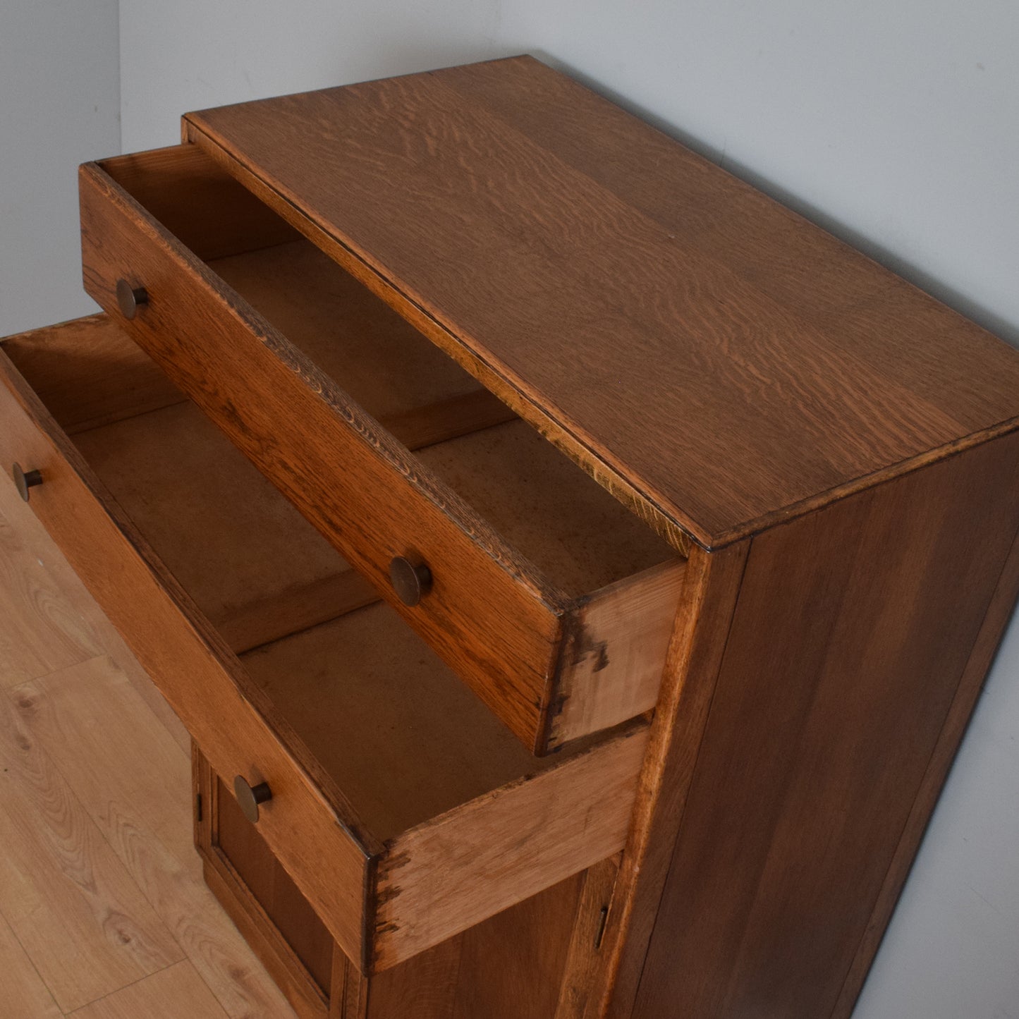 Restored Oak Tallboy
