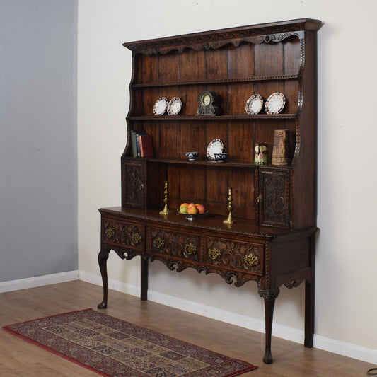 Antique Solid Oak Dresser