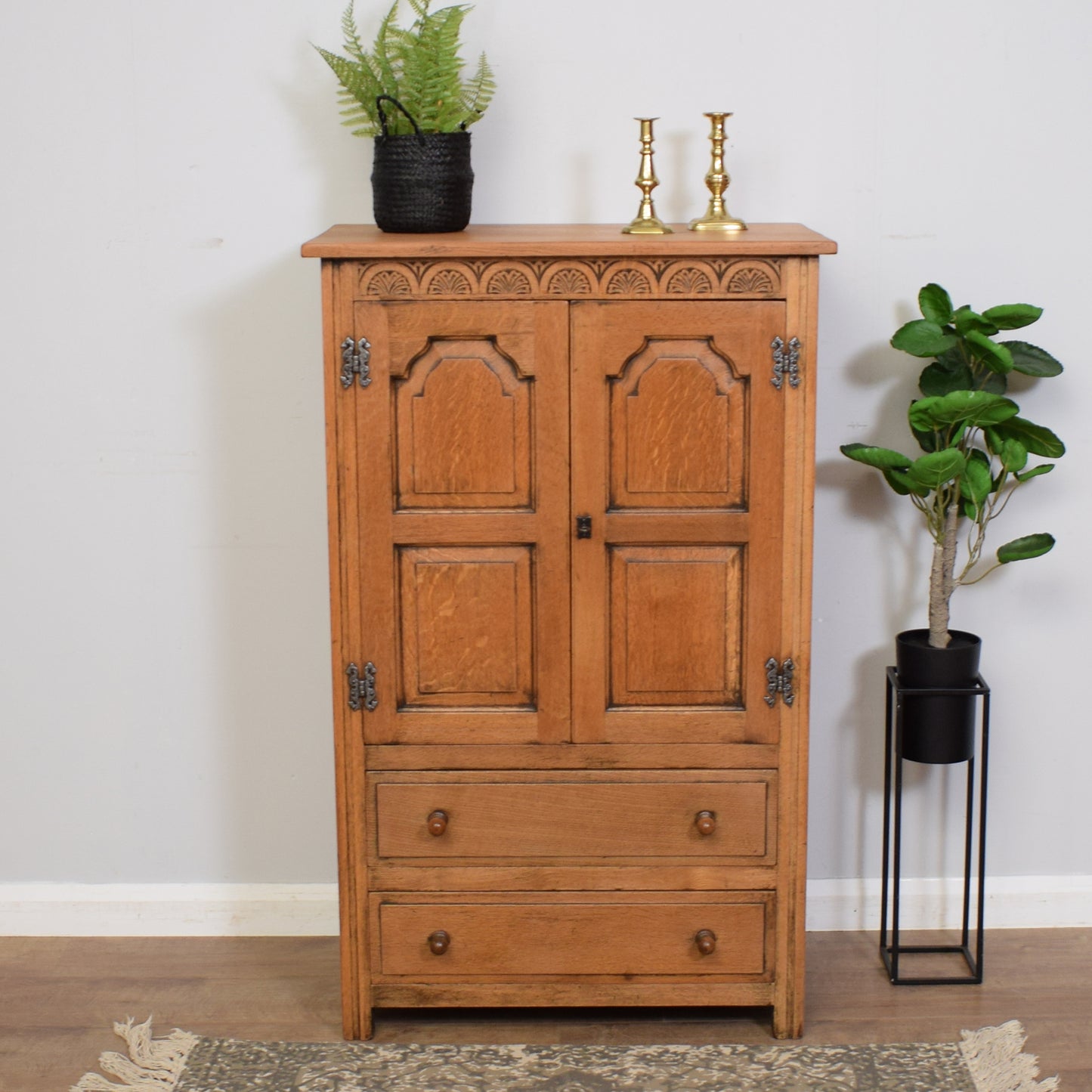 Restored Oak Tallboy