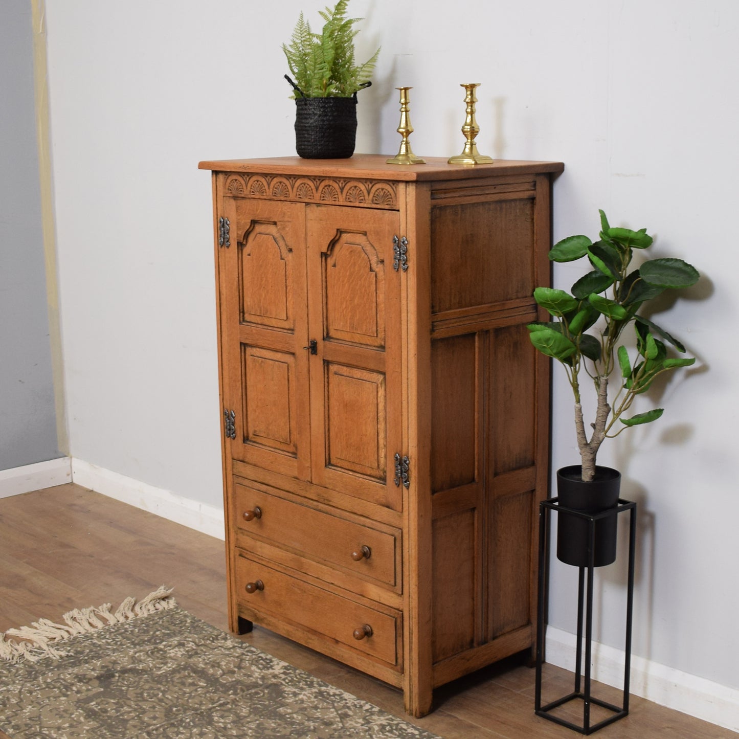 Restored Oak Tallboy