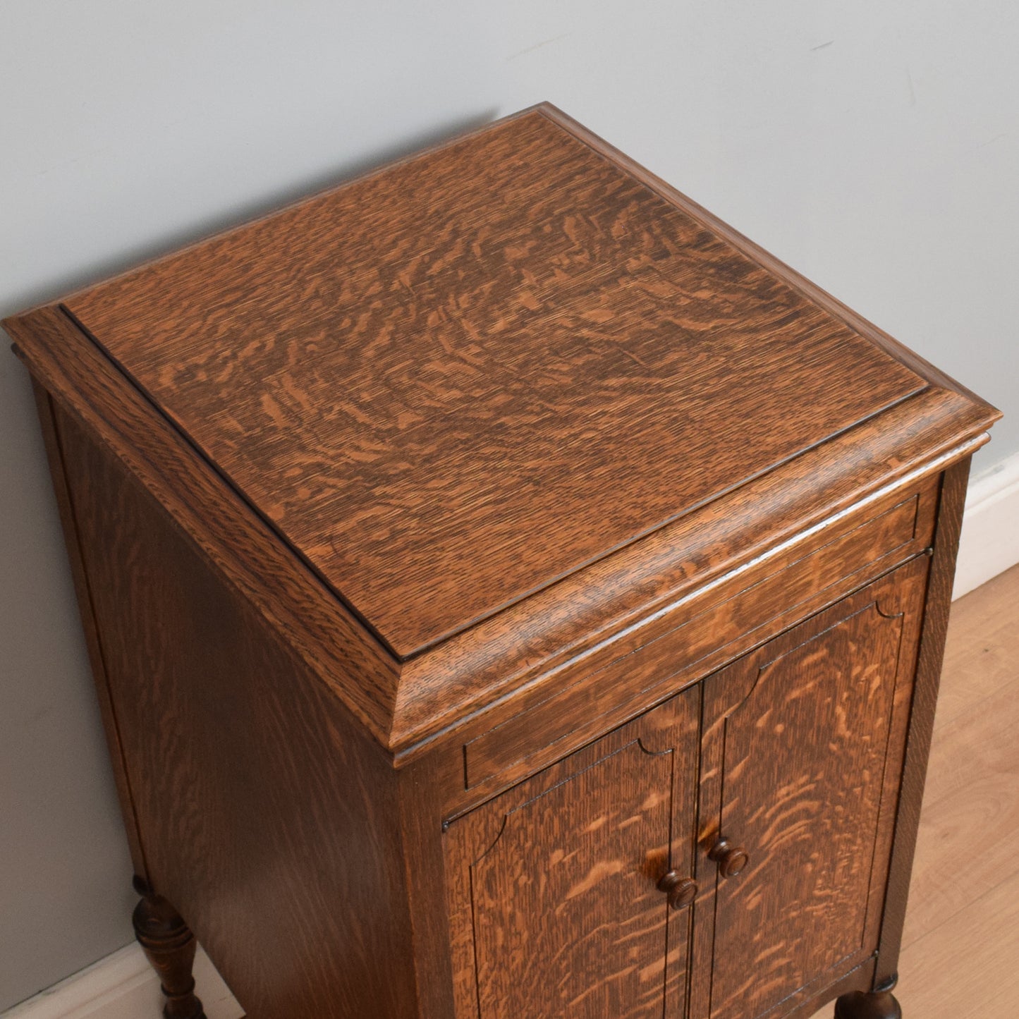 Restored Oak Gramophone Cabinet