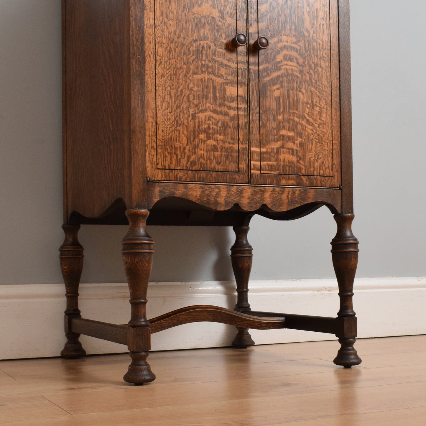 Restored Oak Gramophone Cabinet