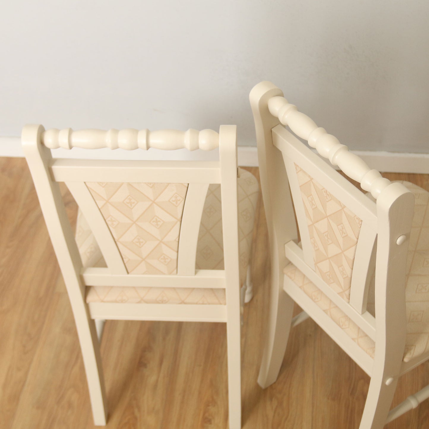 Painted Table and Six Chairs
