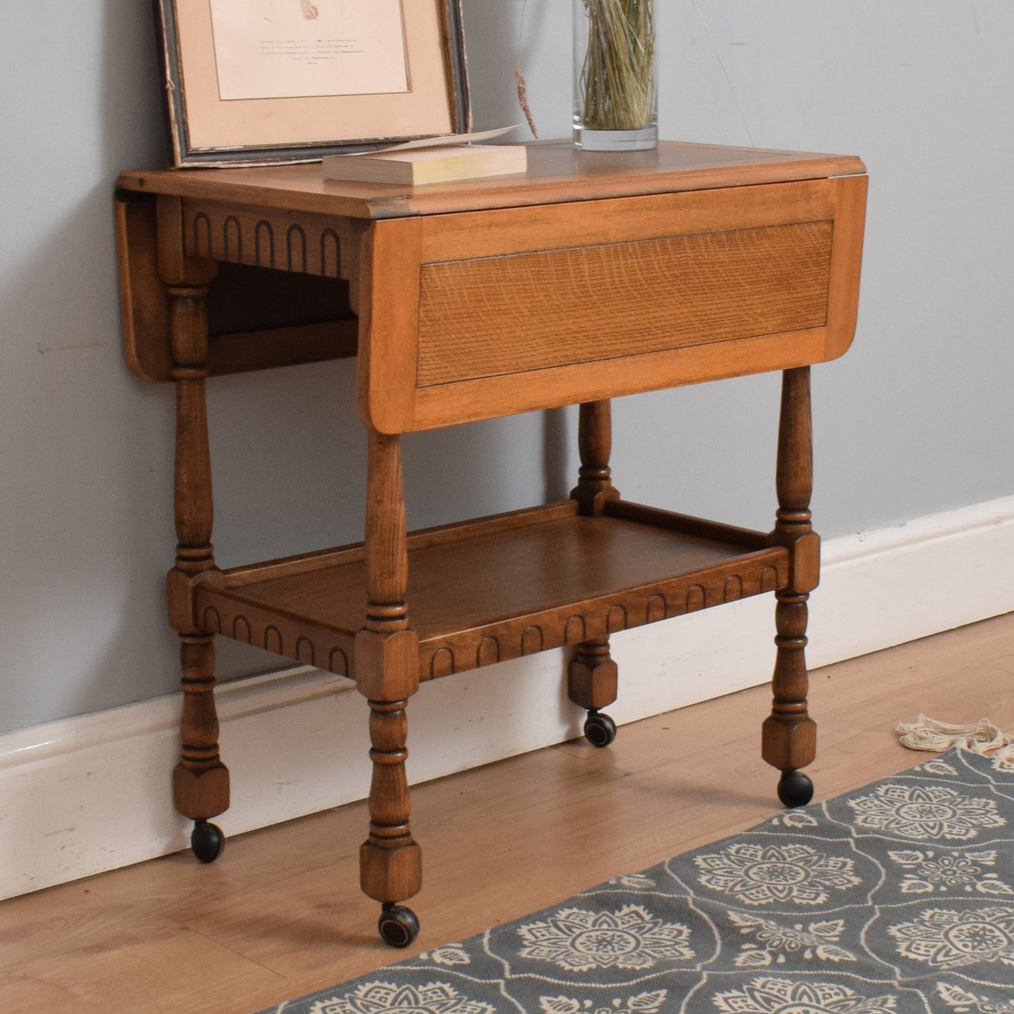 Restored Tea Trolley
