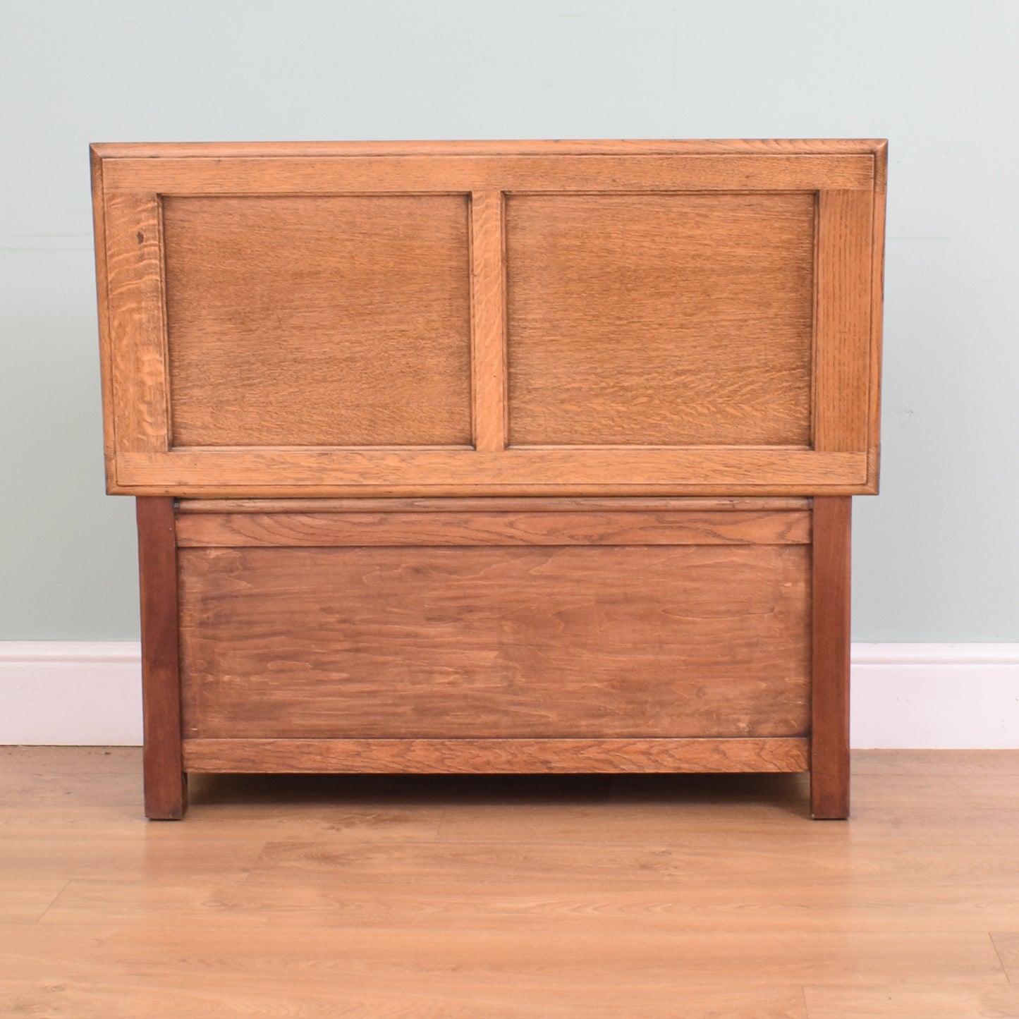 Vintage Oak Monks Bench
