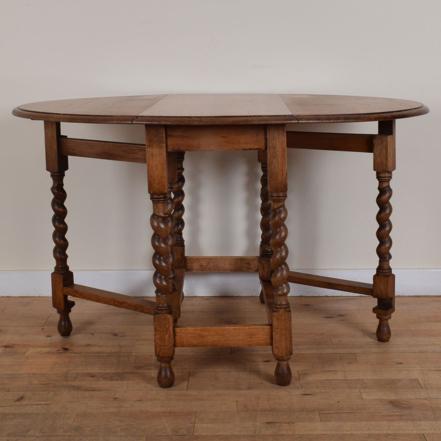 Barley Twist Table and Two Chairs