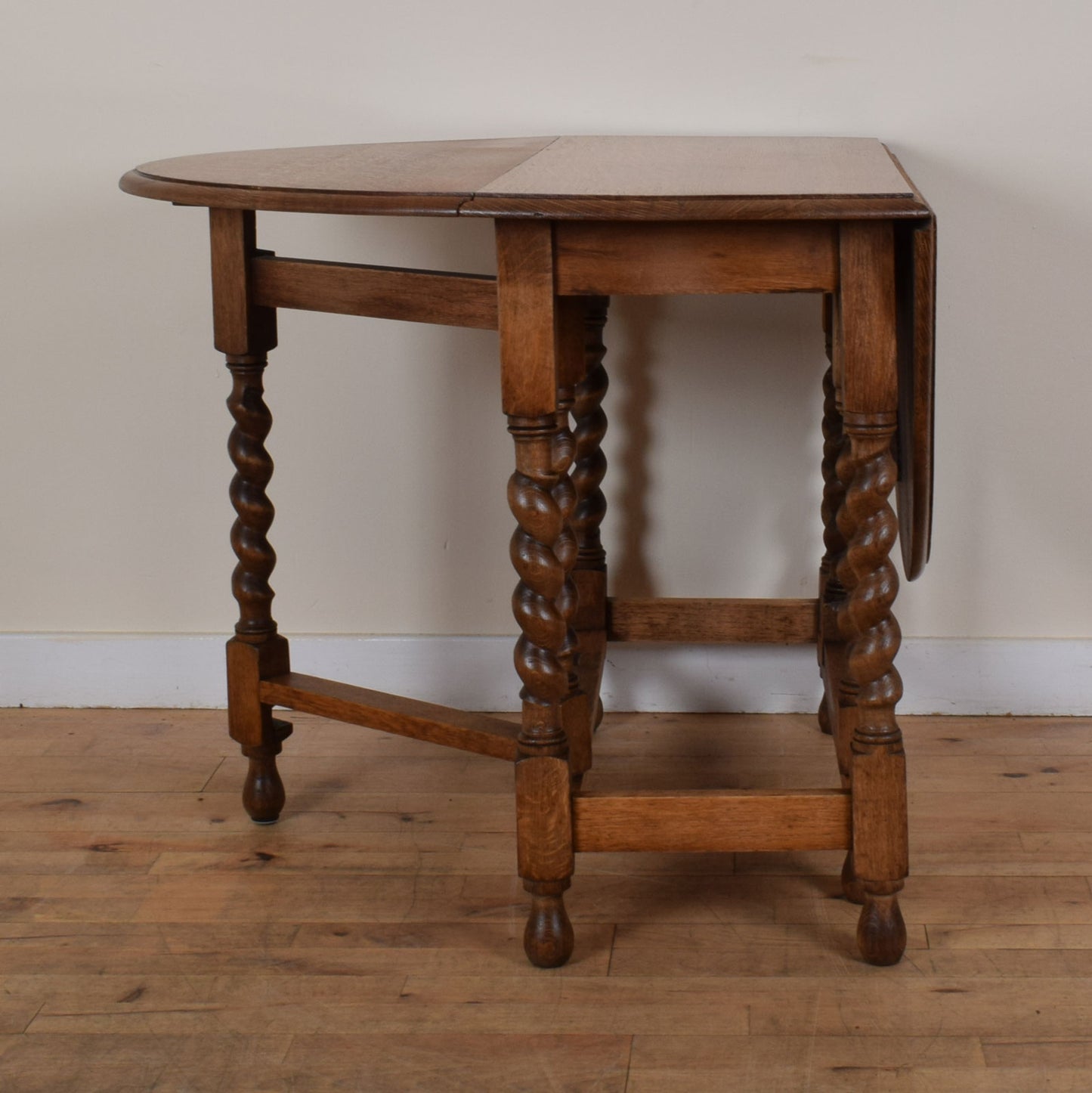 Barley Twist Table and Two Chairs