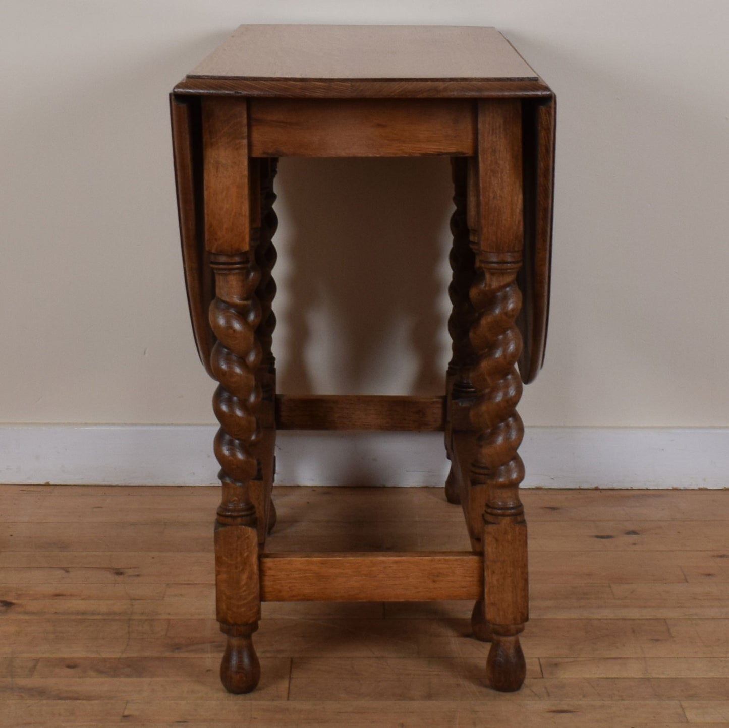 Barley Twist Table and Two Chairs