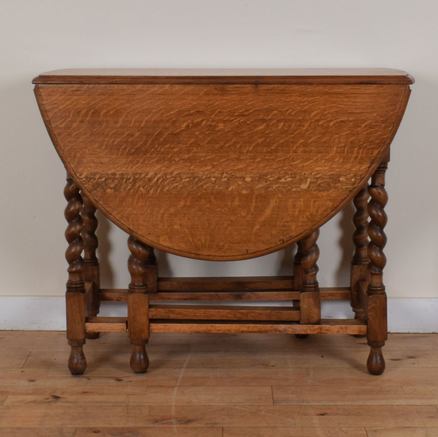 Barley Twist Table and Two Chairs