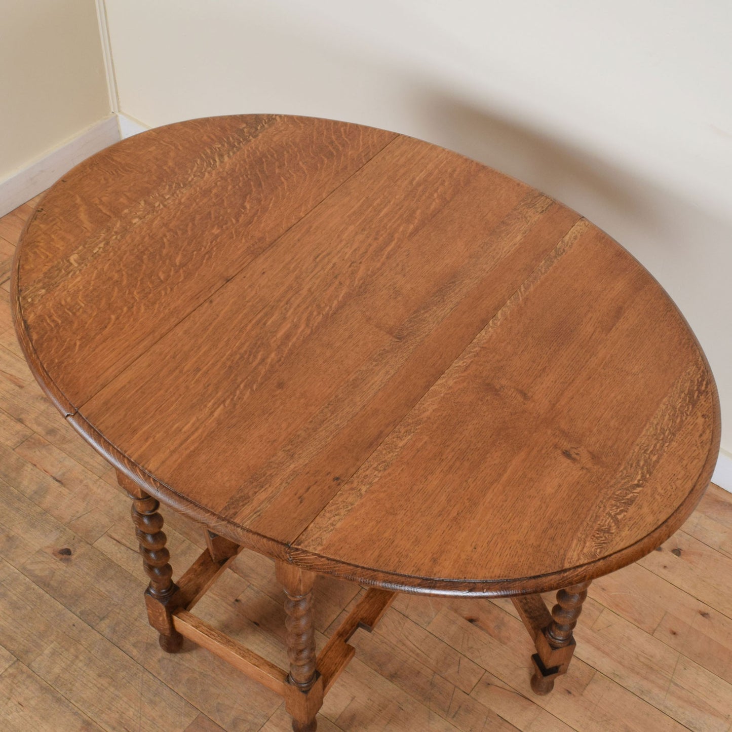 Barley Twist Table and Two Chairs