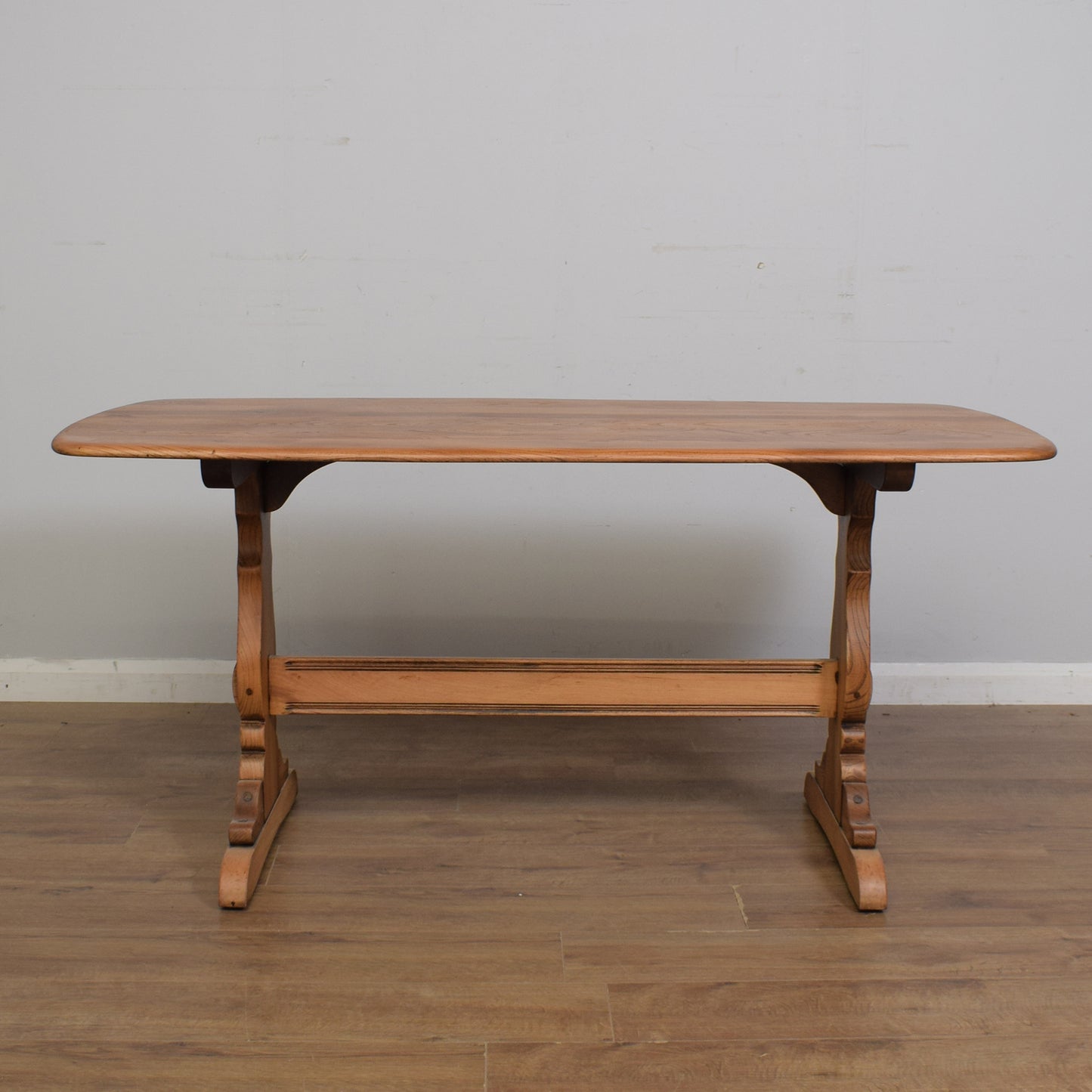 Restored Ercol Table And Six Chairs