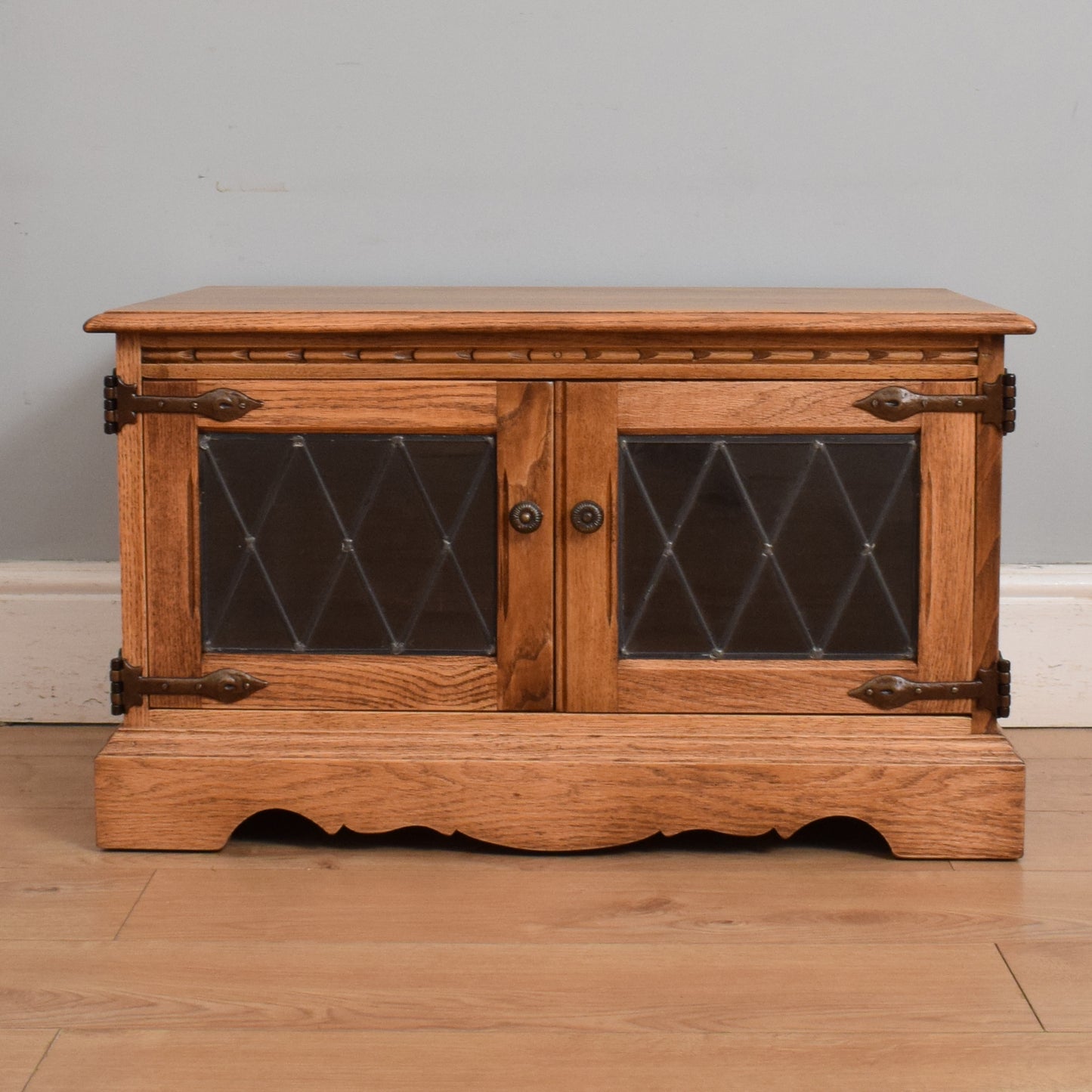 Glazed 'Old Charm' TV Cabinet