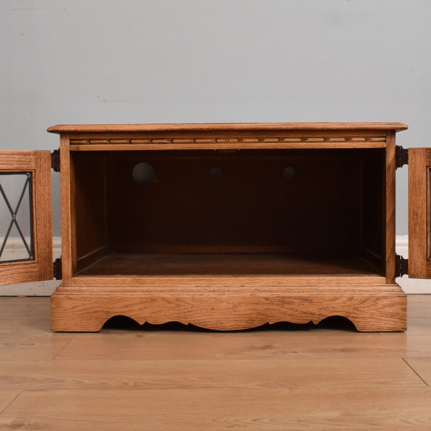 Glazed 'Old Charm' TV Cabinet