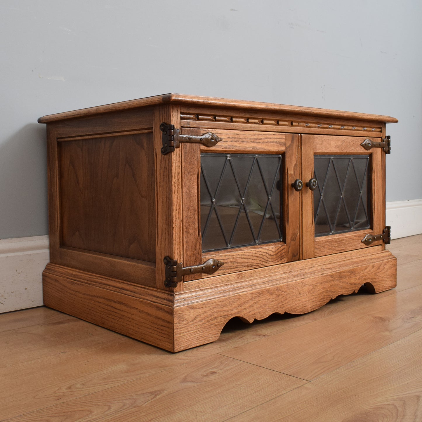 Glazed 'Old Charm' TV Cabinet