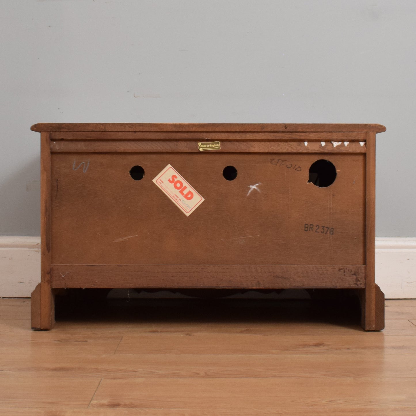 Glazed 'Old Charm' TV Cabinet