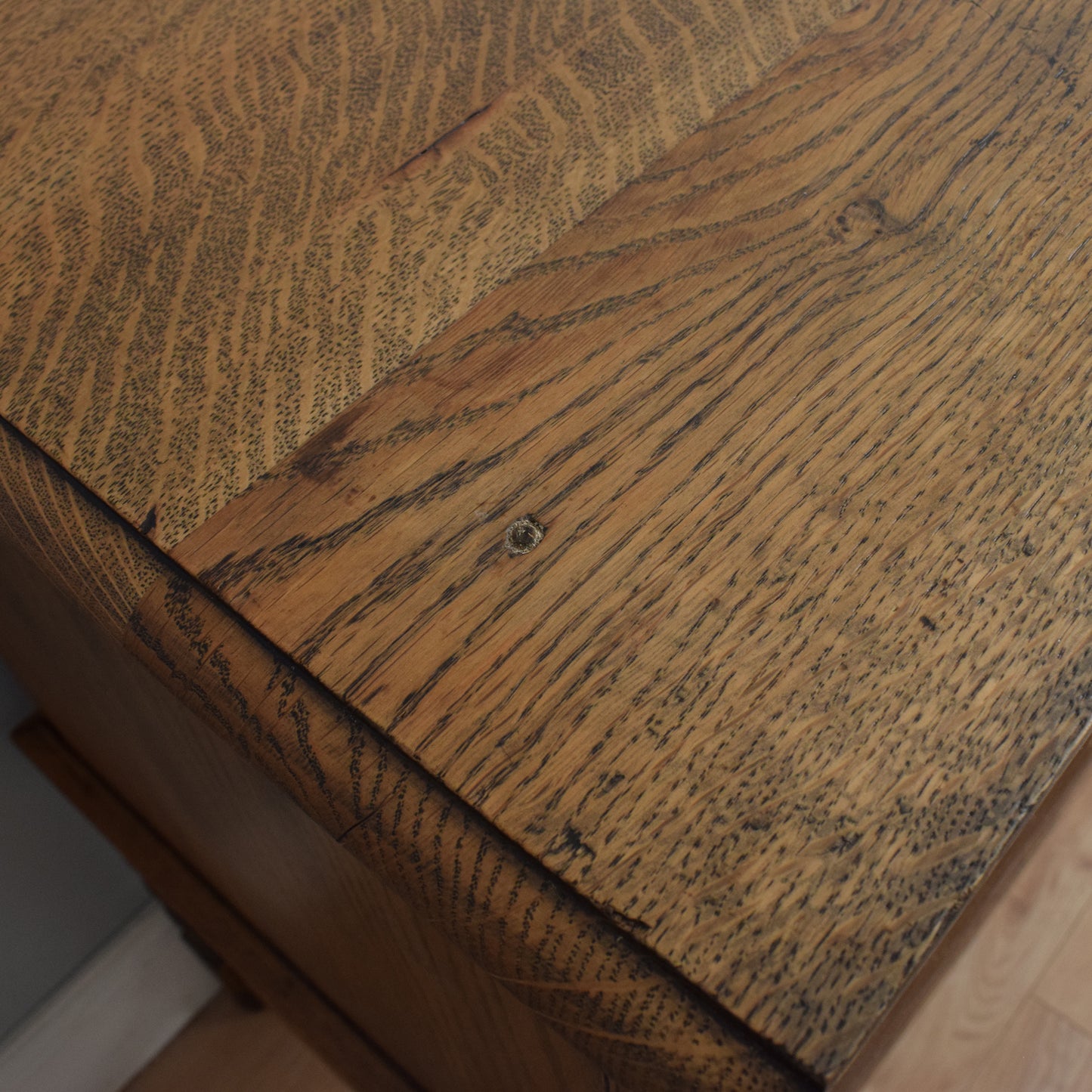 Large Carved Oak Sideboard