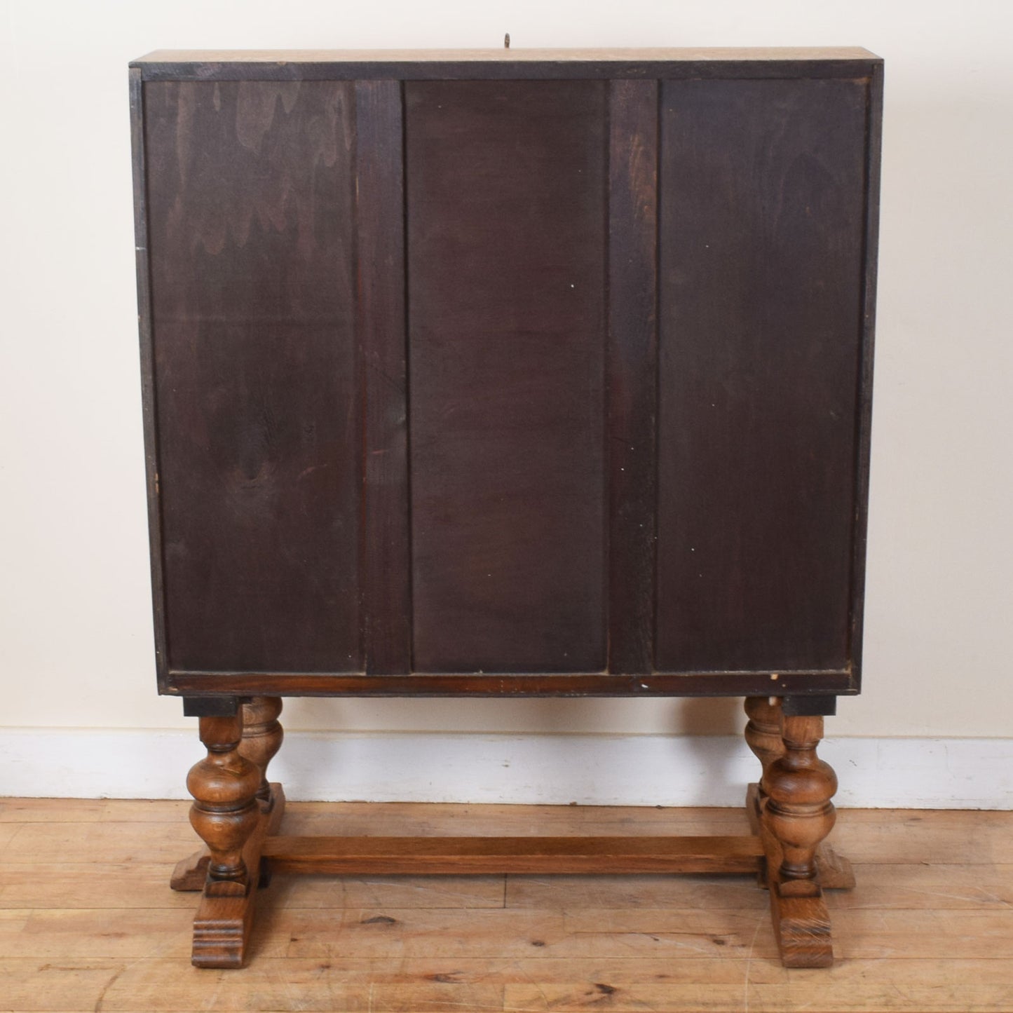 Carved Oak Bureau