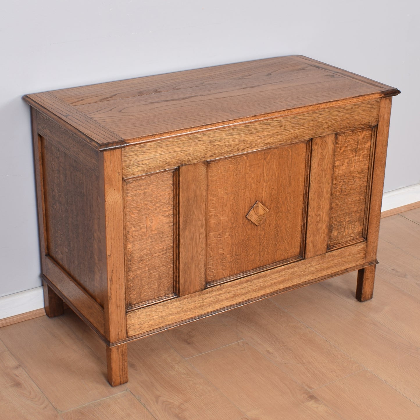Restored Oak Blanket Box