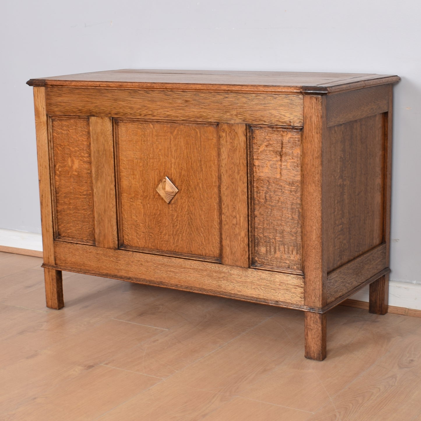 Restored Oak Blanket Box