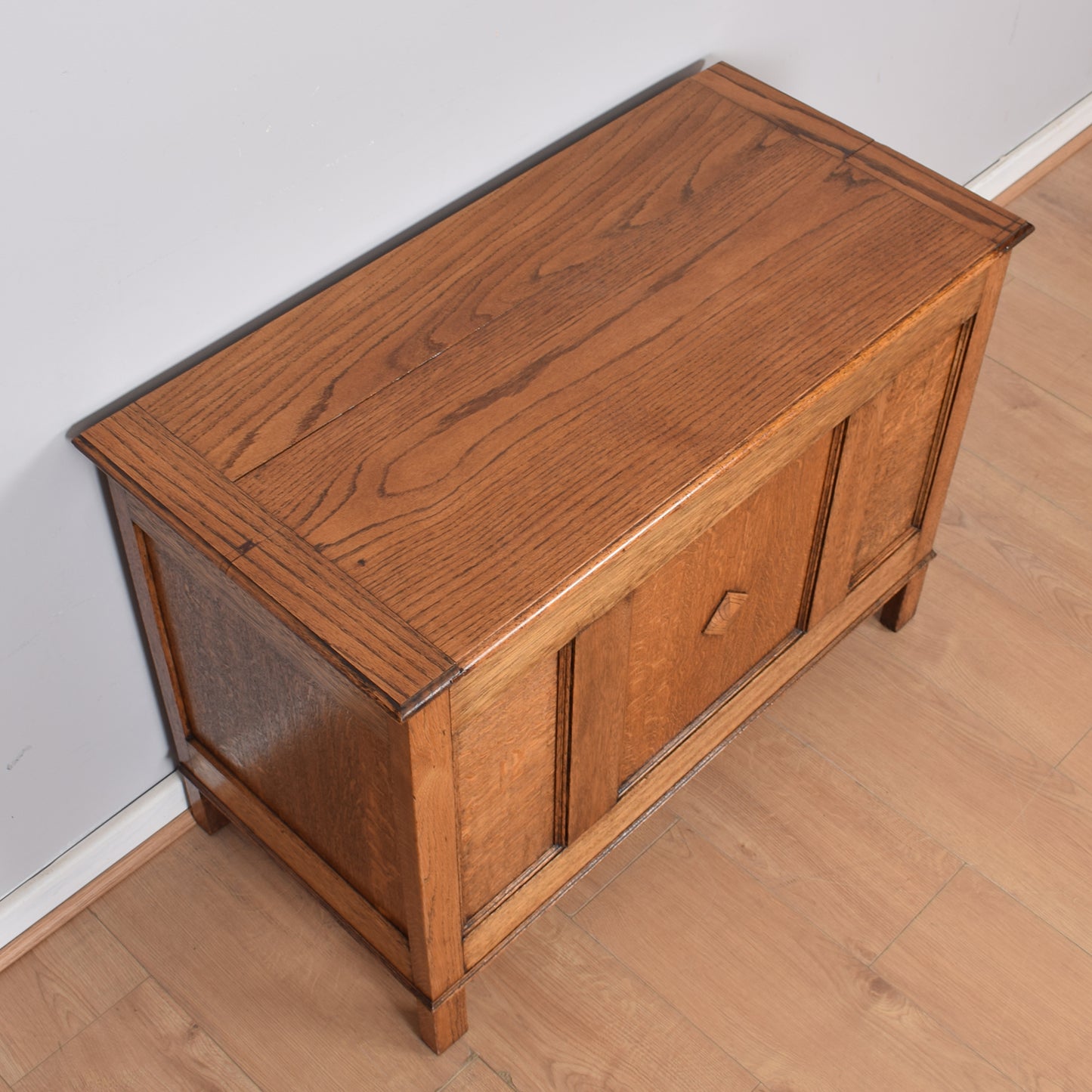 Restored Oak Blanket Box