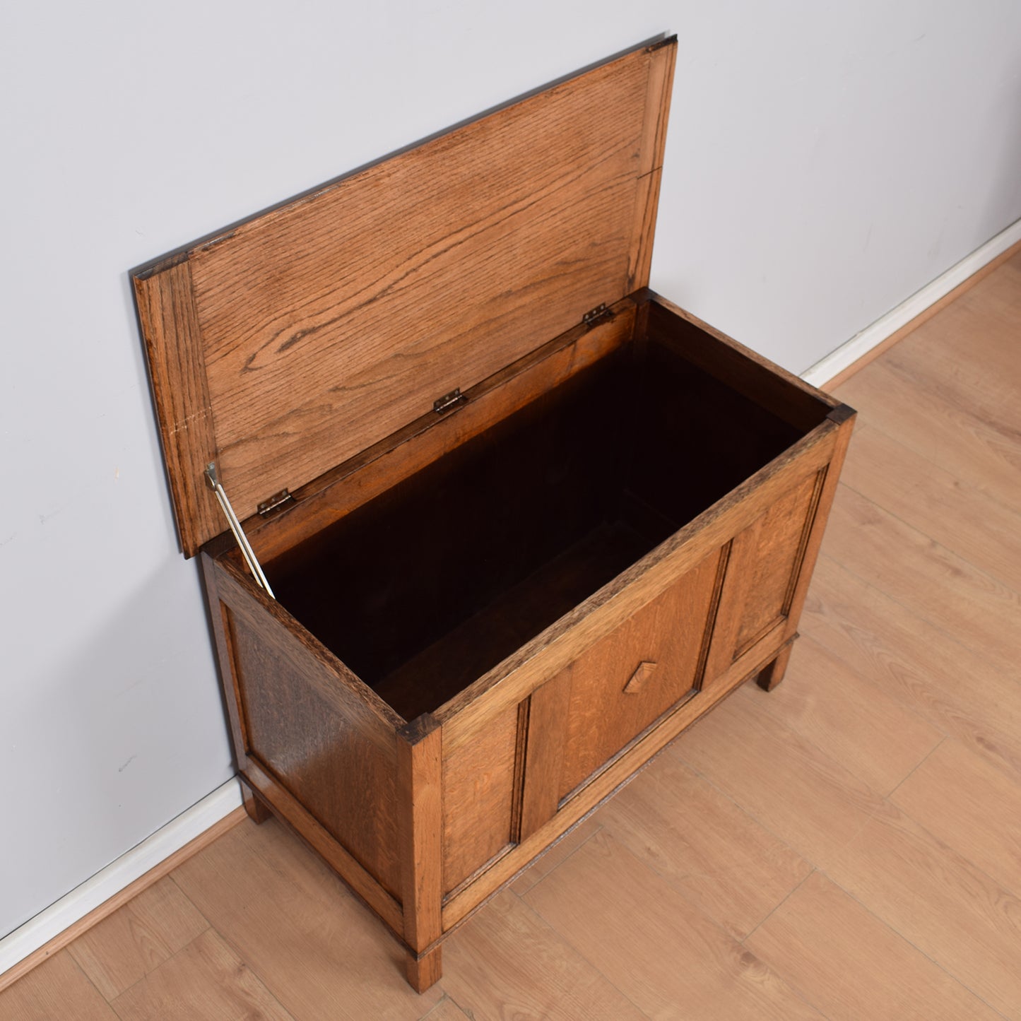 Restored Oak Blanket Box