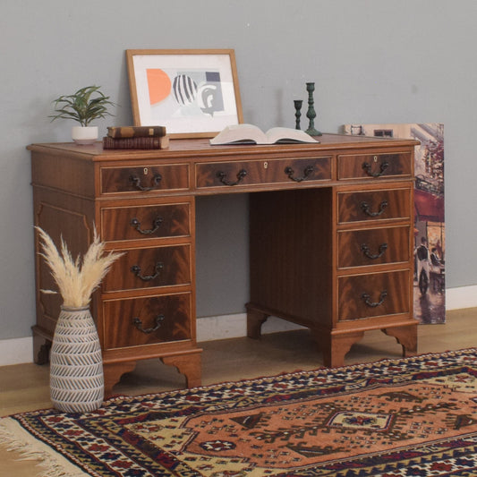 Why a Vintage Pedestal Desk Is the Perfect Centrepiece for a Characterful Home Office