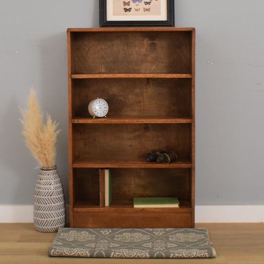 Small Restored Oak Bookcase