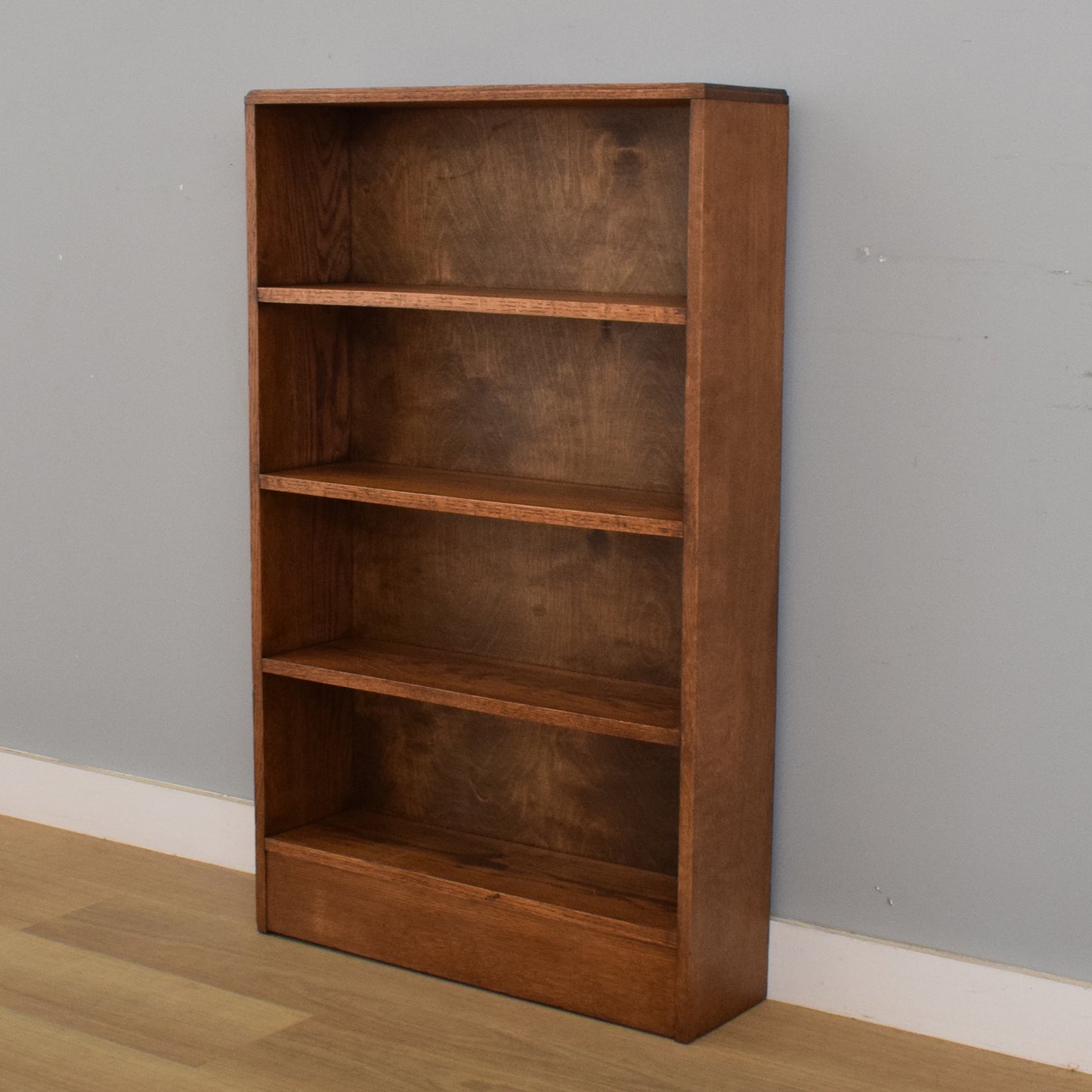 Small Restored Oak Bookcase