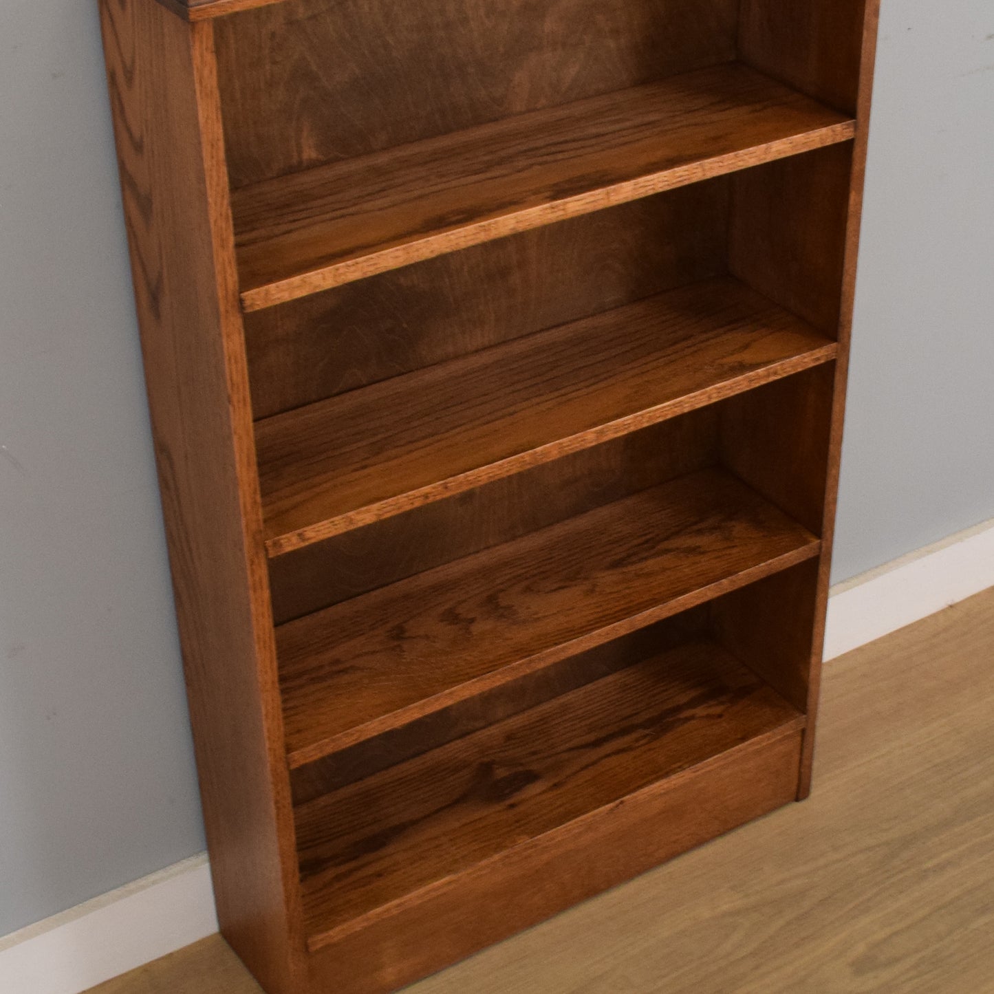 Small Restored Oak Bookcase
