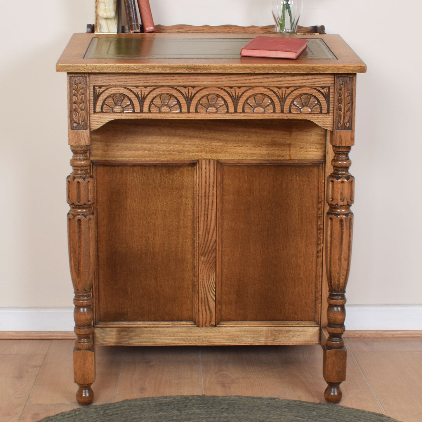 Oak Davenport Desk