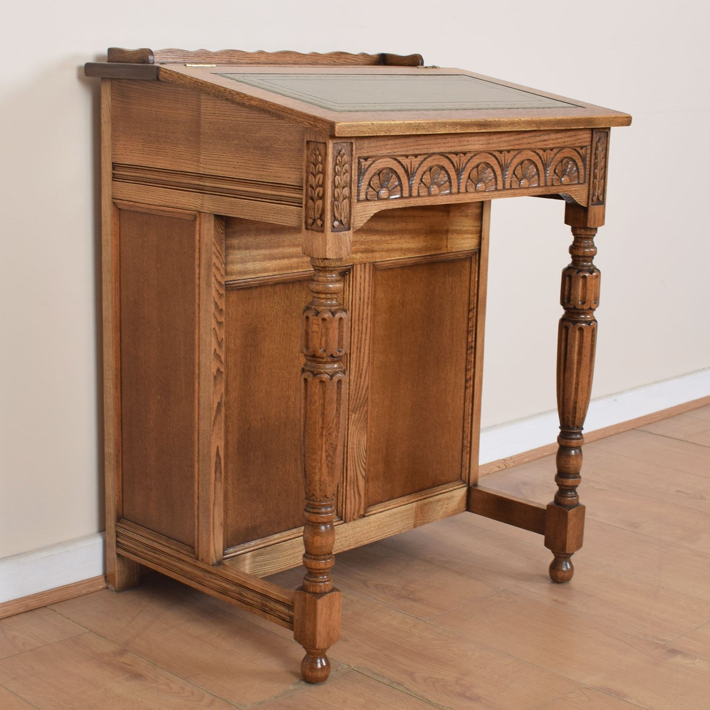 Oak Davenport Desk