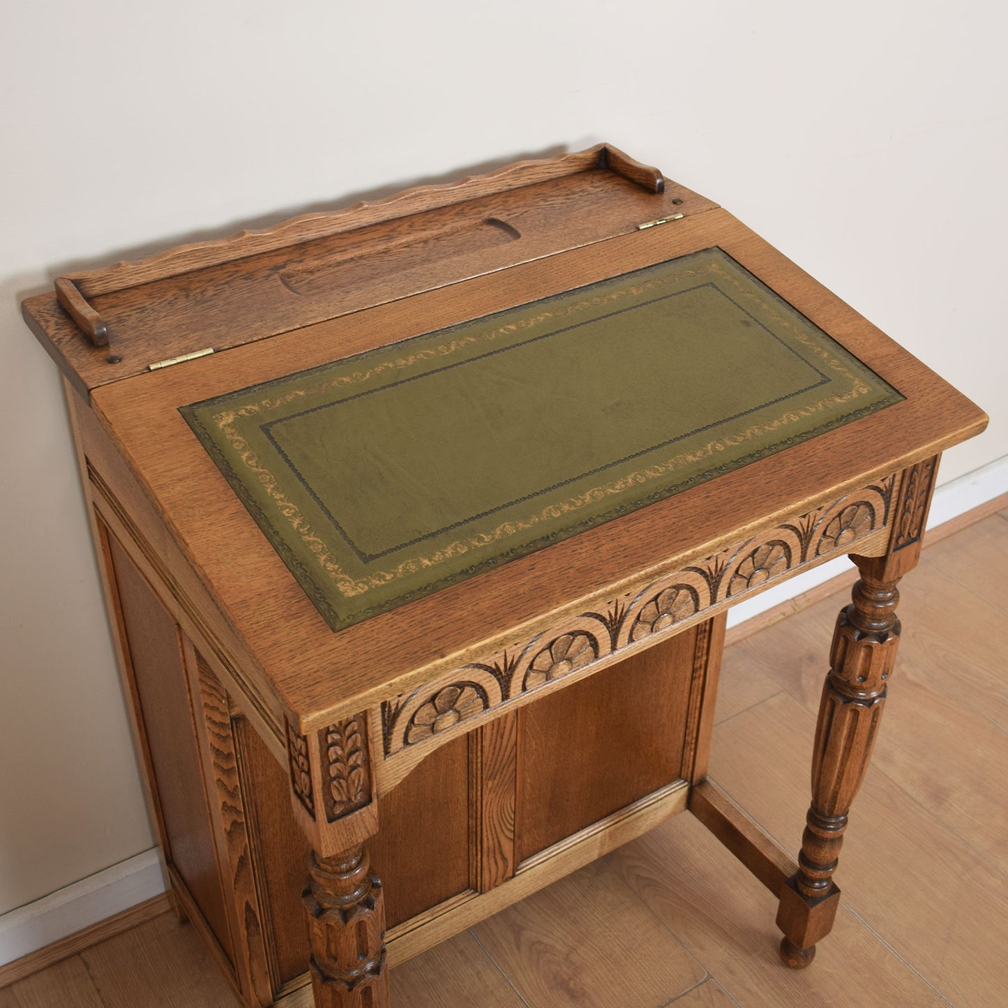 Oak Davenport Desk
