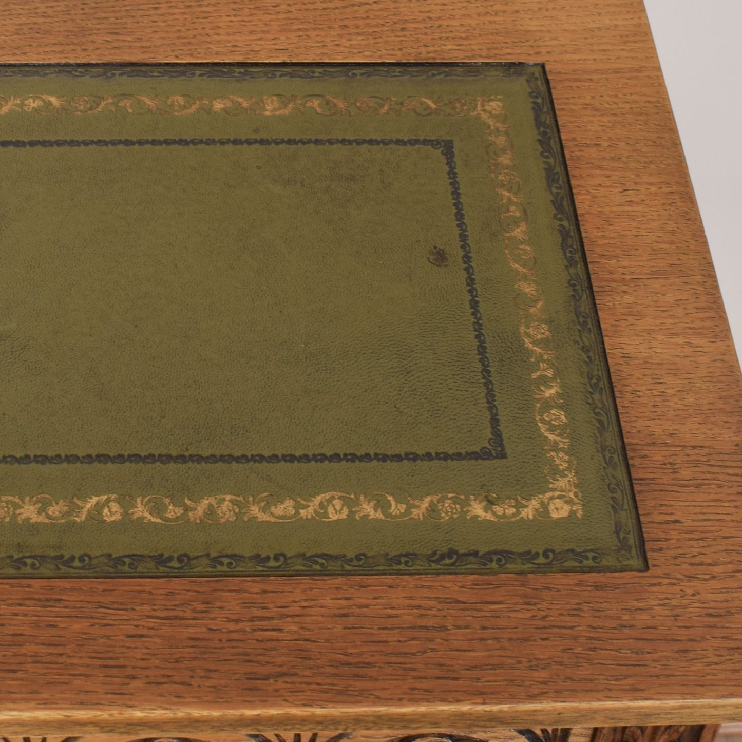 Oak Davenport Desk