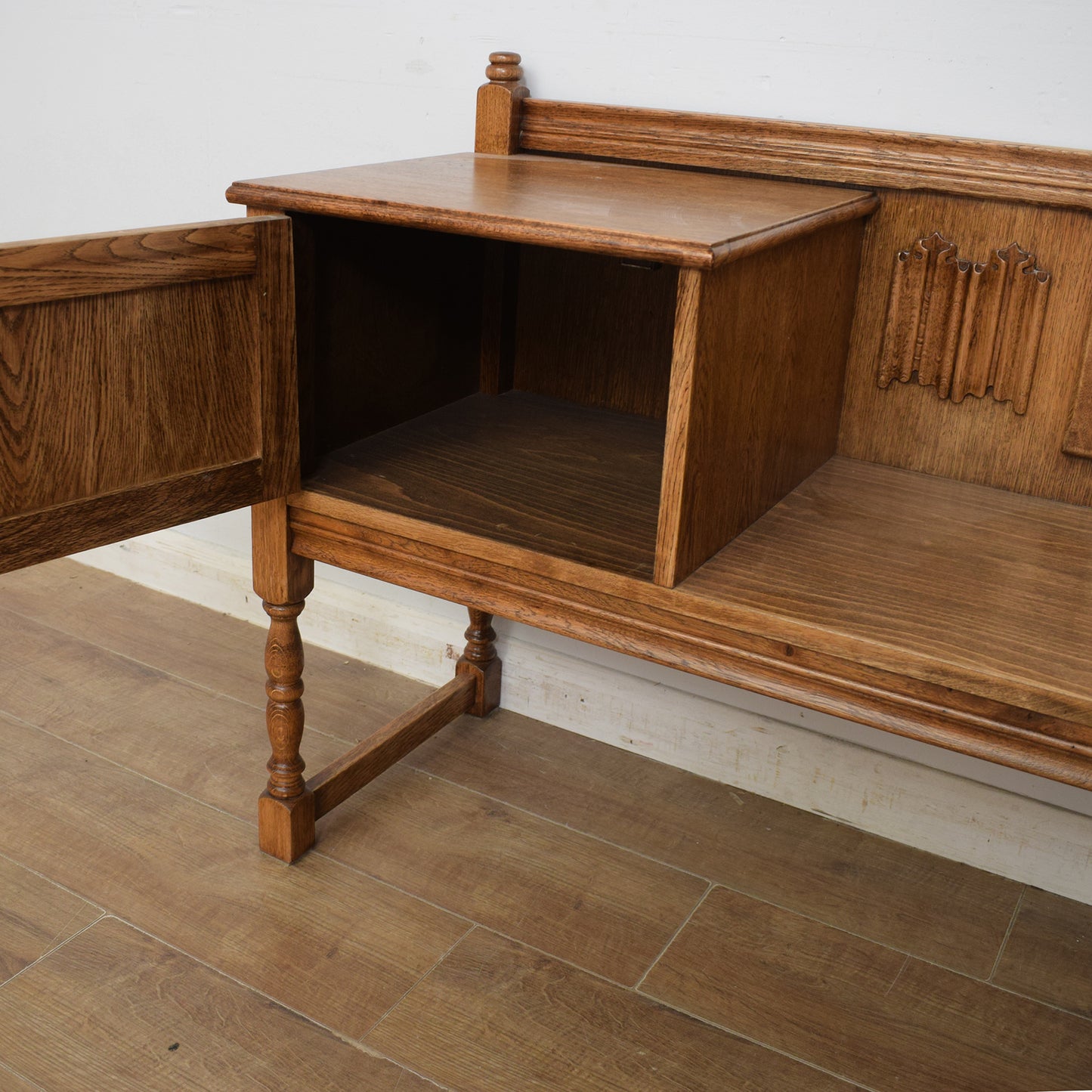 Oak Telephone Table