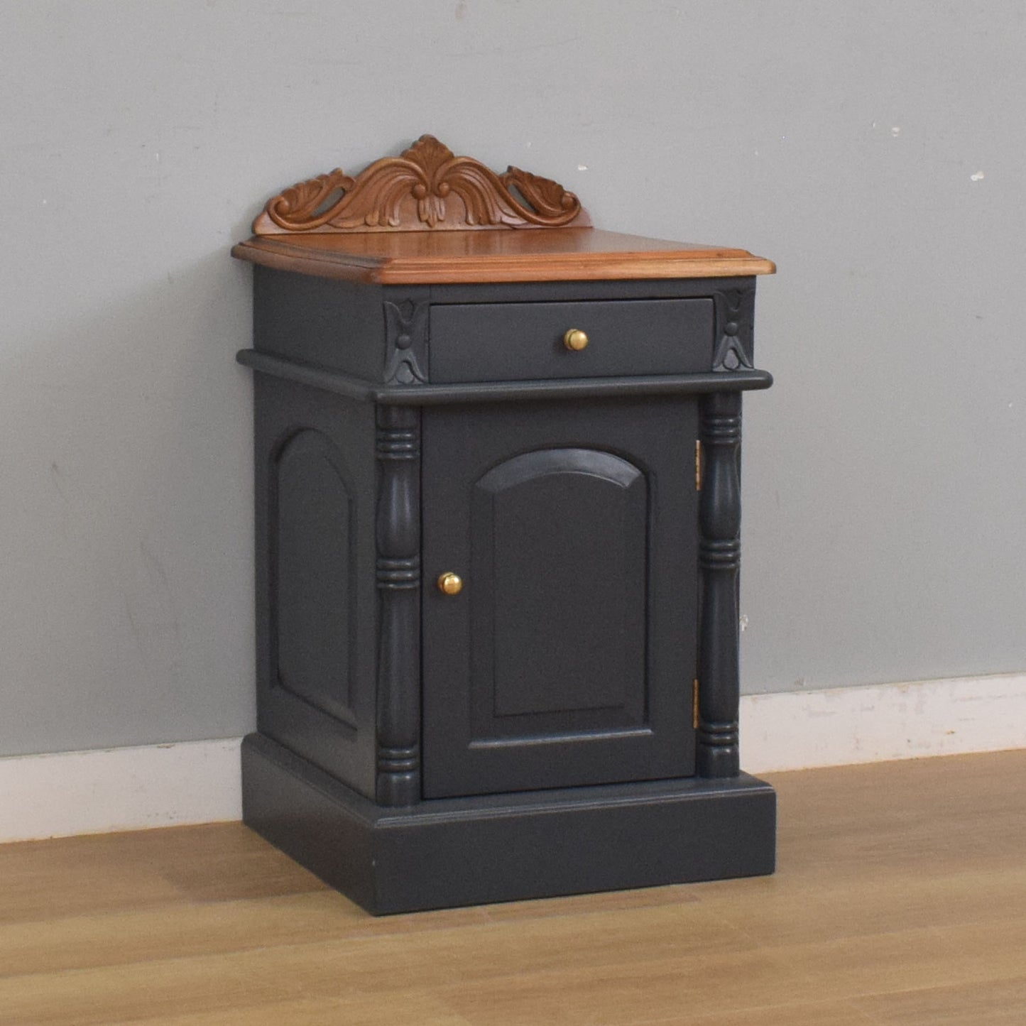 Painted Mahogany Bedside