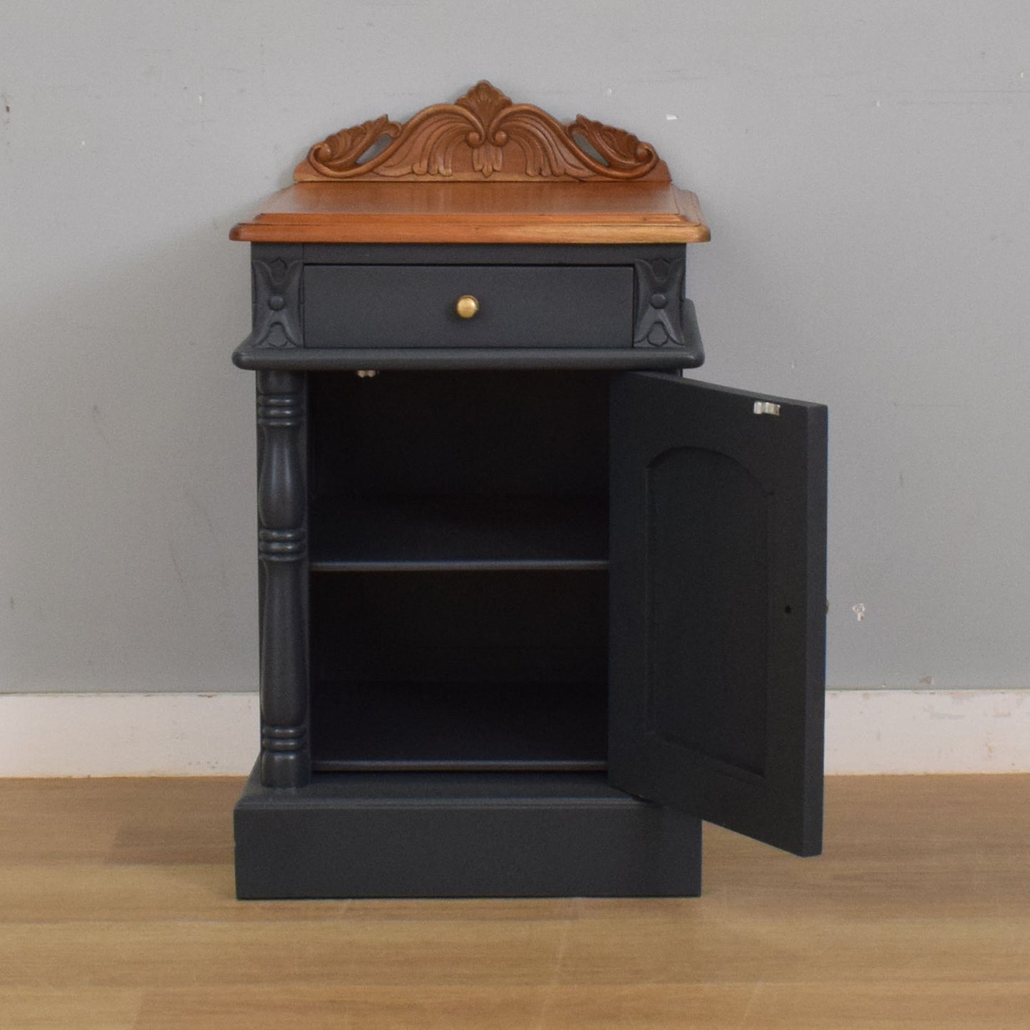 Painted Mahogany Bedside